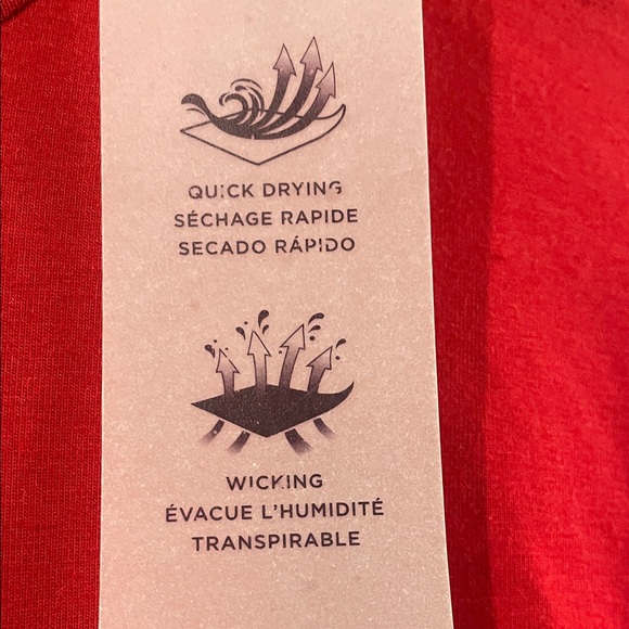 Tommy Hilfiger Men's Red, White, and Navy Long Sleeve Shirt - Picture 5 of 6